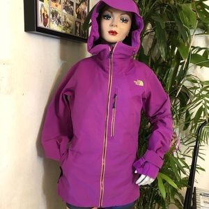 - THE NORTH FACE for the rain jacket